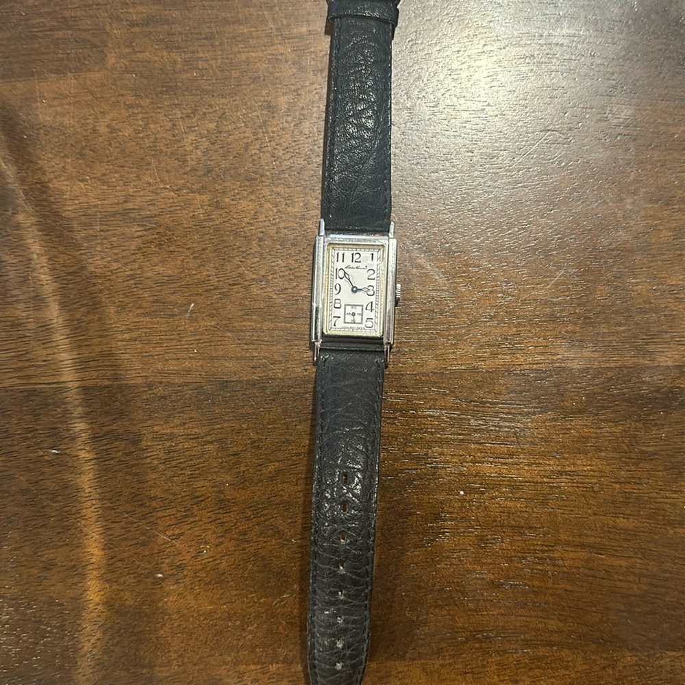 Eddie Bauer 70Th Anniversary Silver Tank Watch